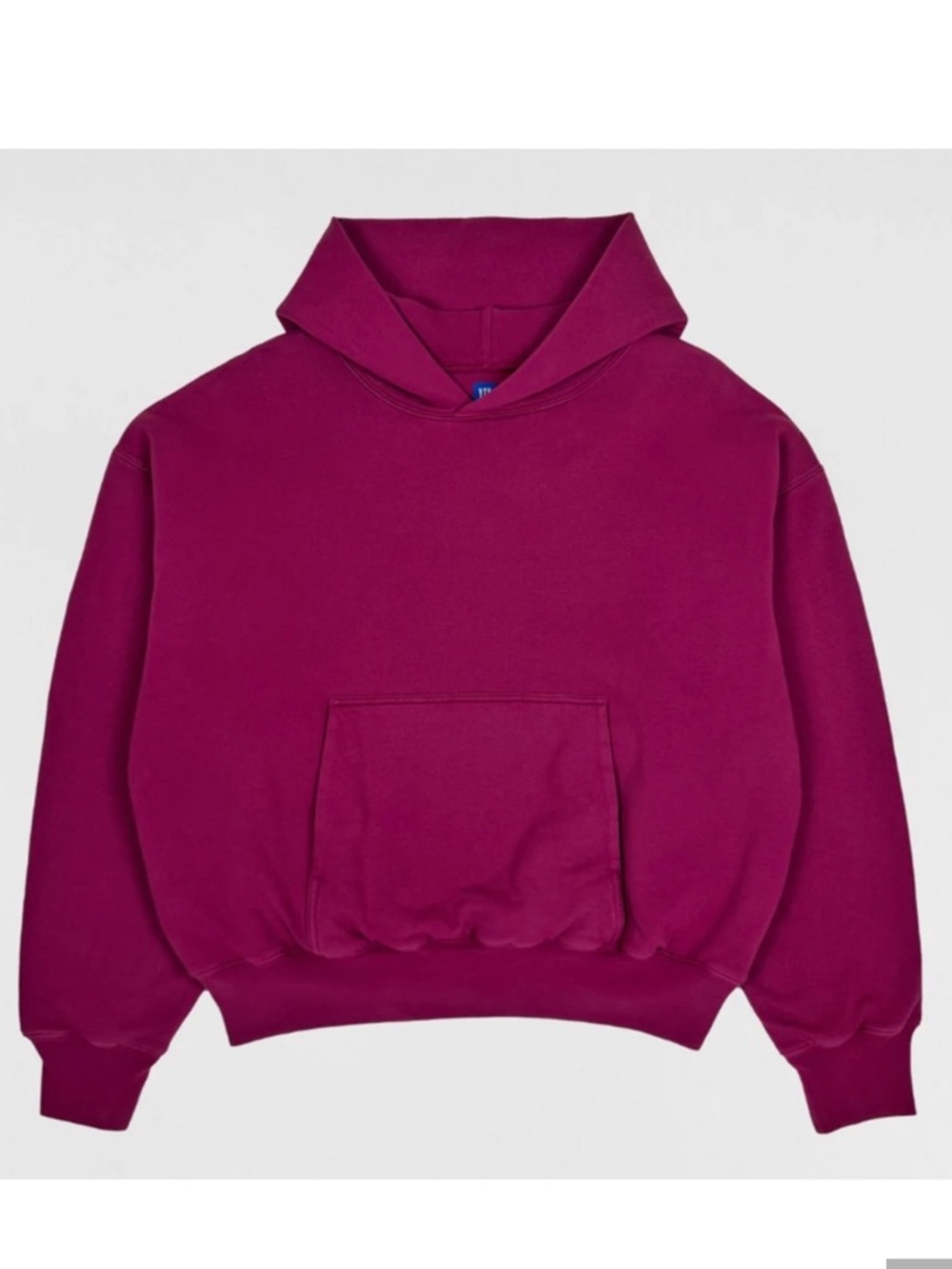 Yeezy YZY X Gap collab Unisex Double Layer Hoodie in Purple Pink
